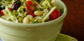 White Beans with Lemon, Fennel, and Avocado