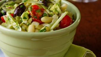 White Beans with Lemon, Fennel, and Avocado