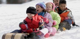 Tobogganing